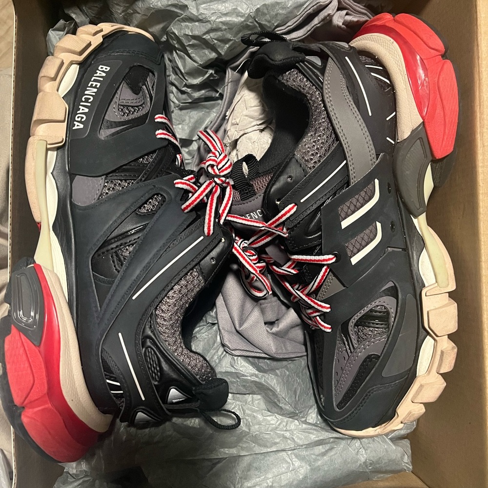 Balenciaga track sneakers with receipt, order email and original packaging